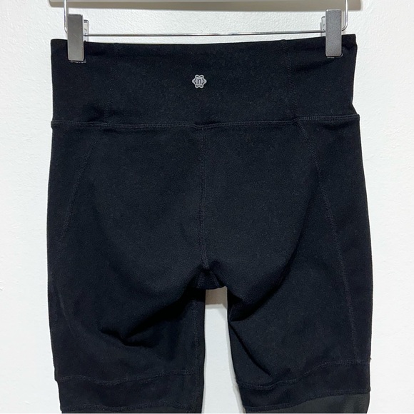 Nanette Lepore Black High Waist Mesh Leggings Size Small - Picture 5 of 14